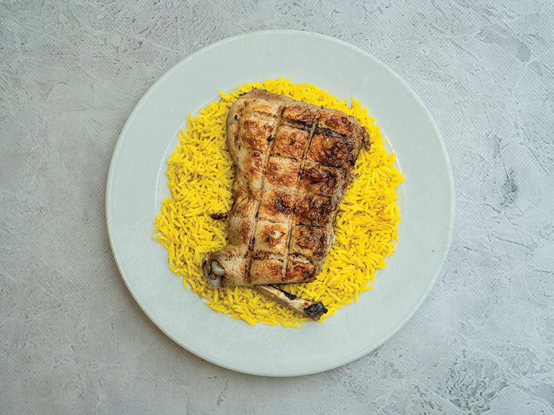 1/4 Grilled Chicken - Leg
