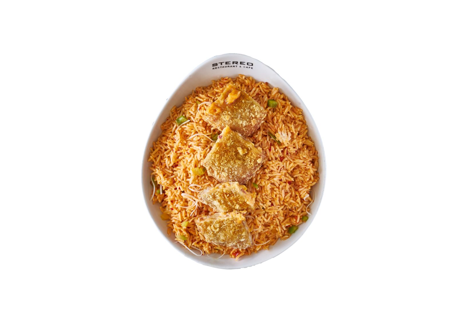 Chicken Bleu Chilli Rice