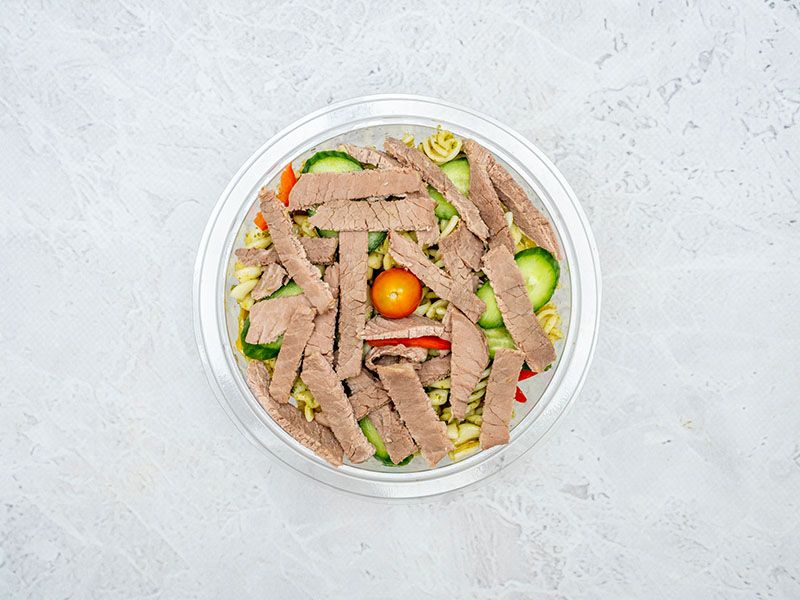 Roast Beef Salad With Pasta