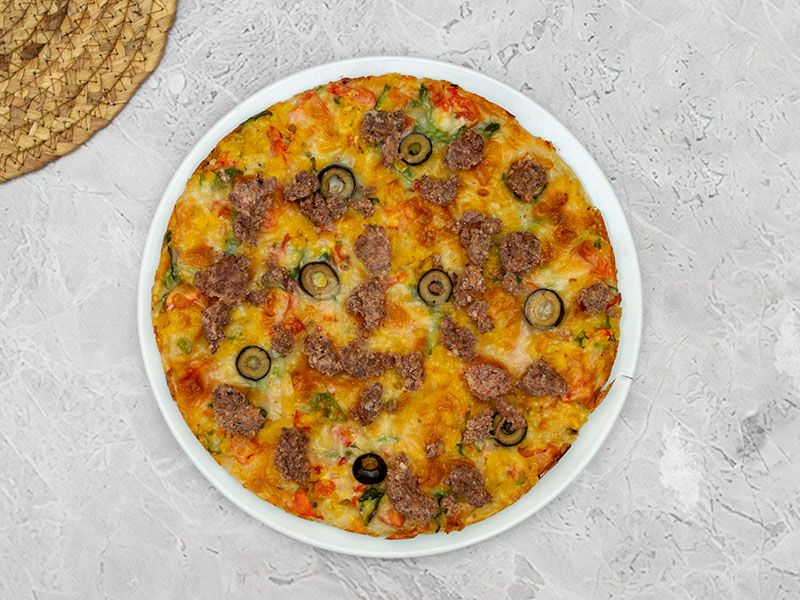 Alexandrian Sausage Oriental Pizza