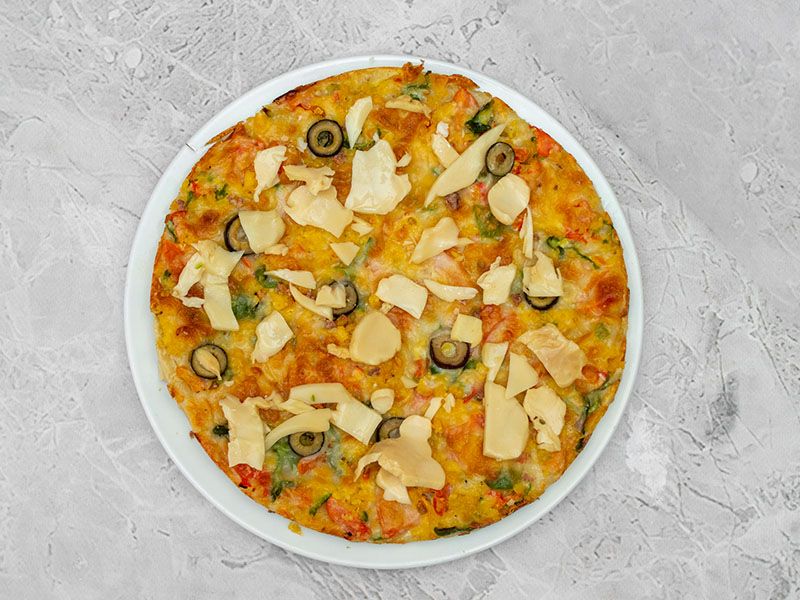 Mushroom Oriental Pizza