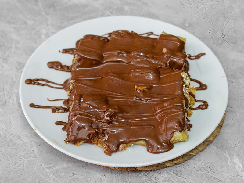 Nutella Chocolate Pie