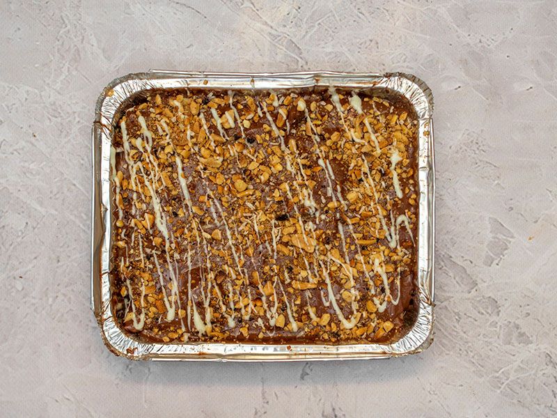 Nutella Chocolate and Nuts Pie