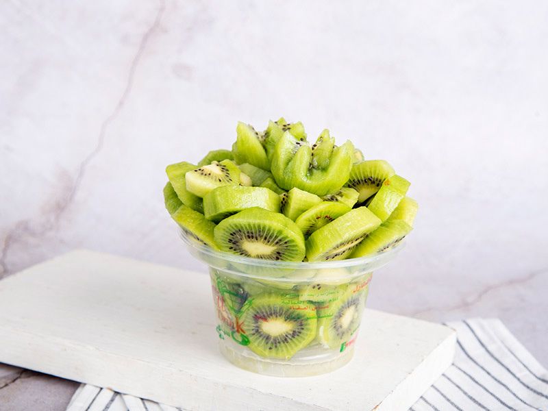 Kiwi slices plate