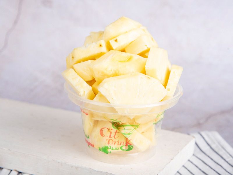 Compote Pineapple Slices Dish