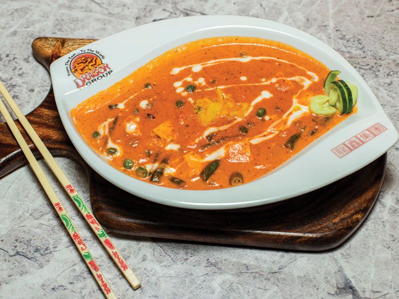 VI01 - Vegetables Makhani With Creamy Tomato Sauce