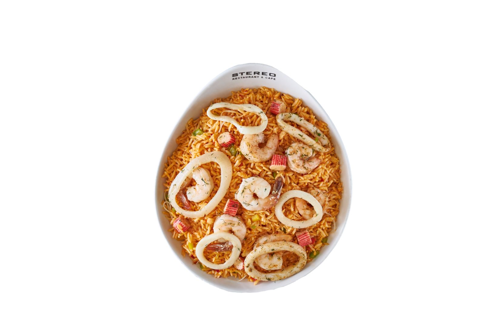 Grilled Seafood Chili Rice