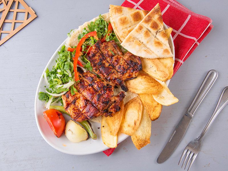 Half Boneless Chicken Platter