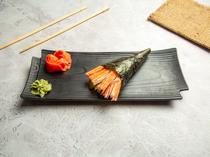 Crab temaki