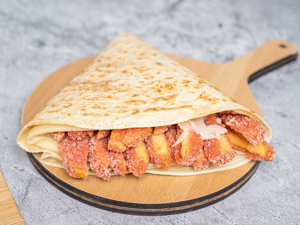 Chicken Katyoucha Spicy Crepe