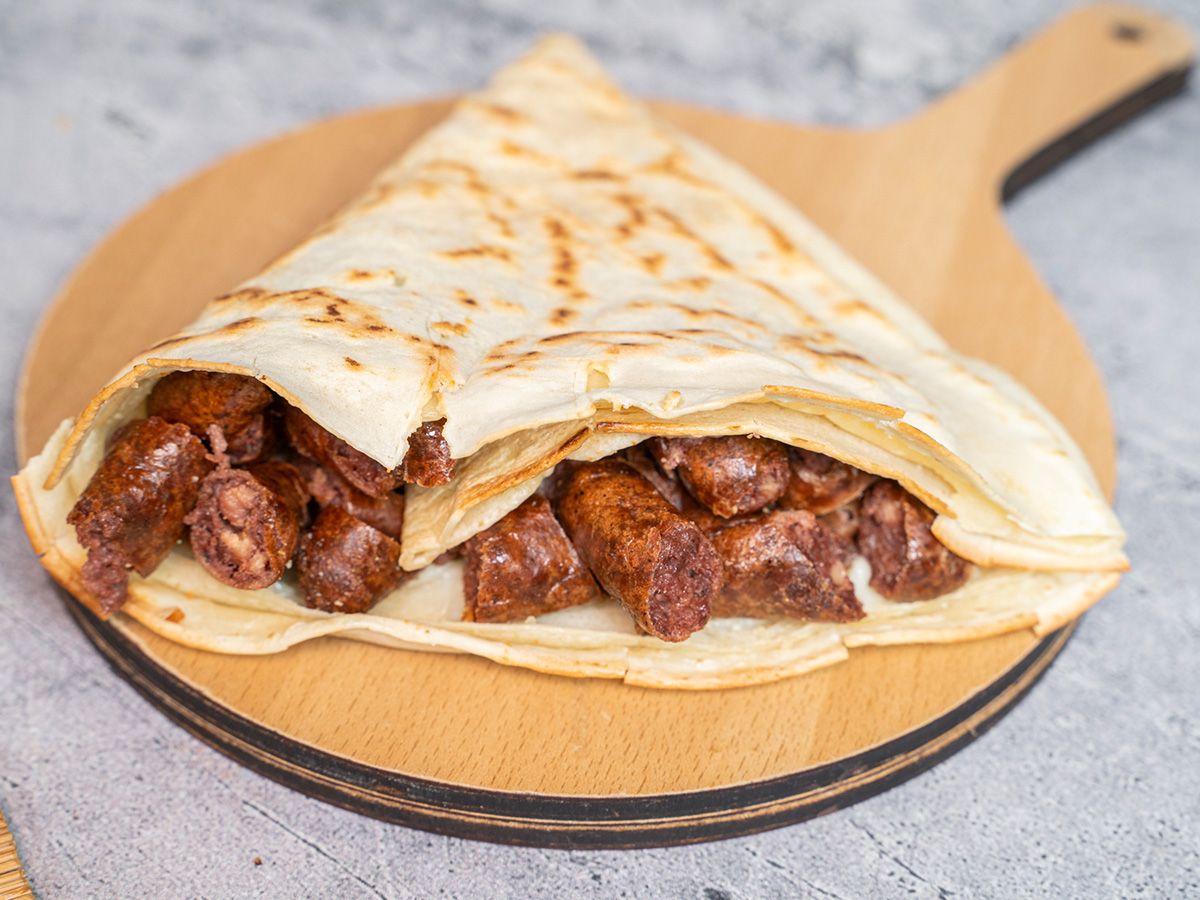 Oriental Sausage Crepe