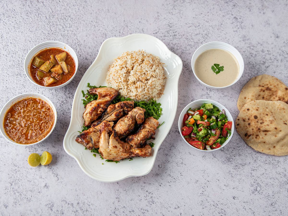 Half Shish Chicken Meal
