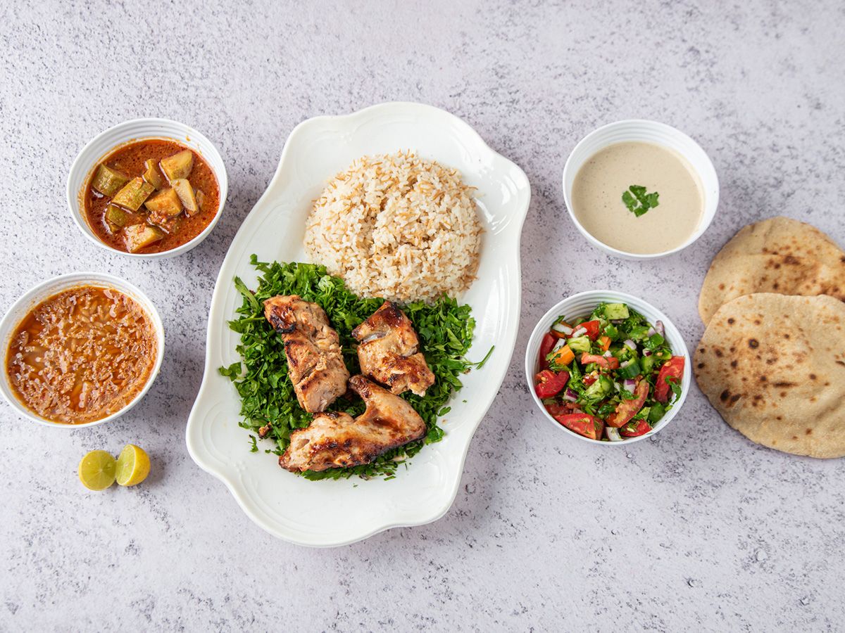 Quarter Shish Chicken Meal