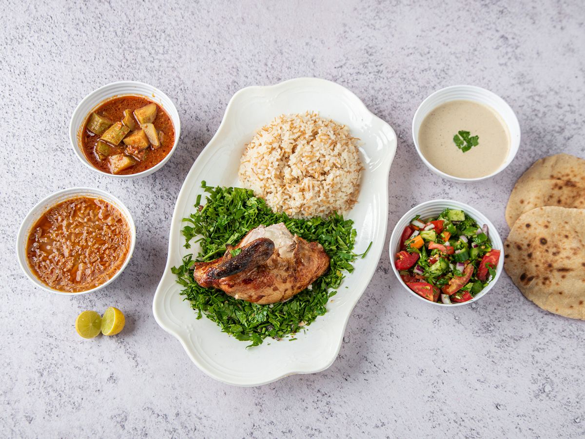 Quarter Grilled Chicken Meal