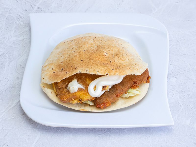 Fried cheese sandwich