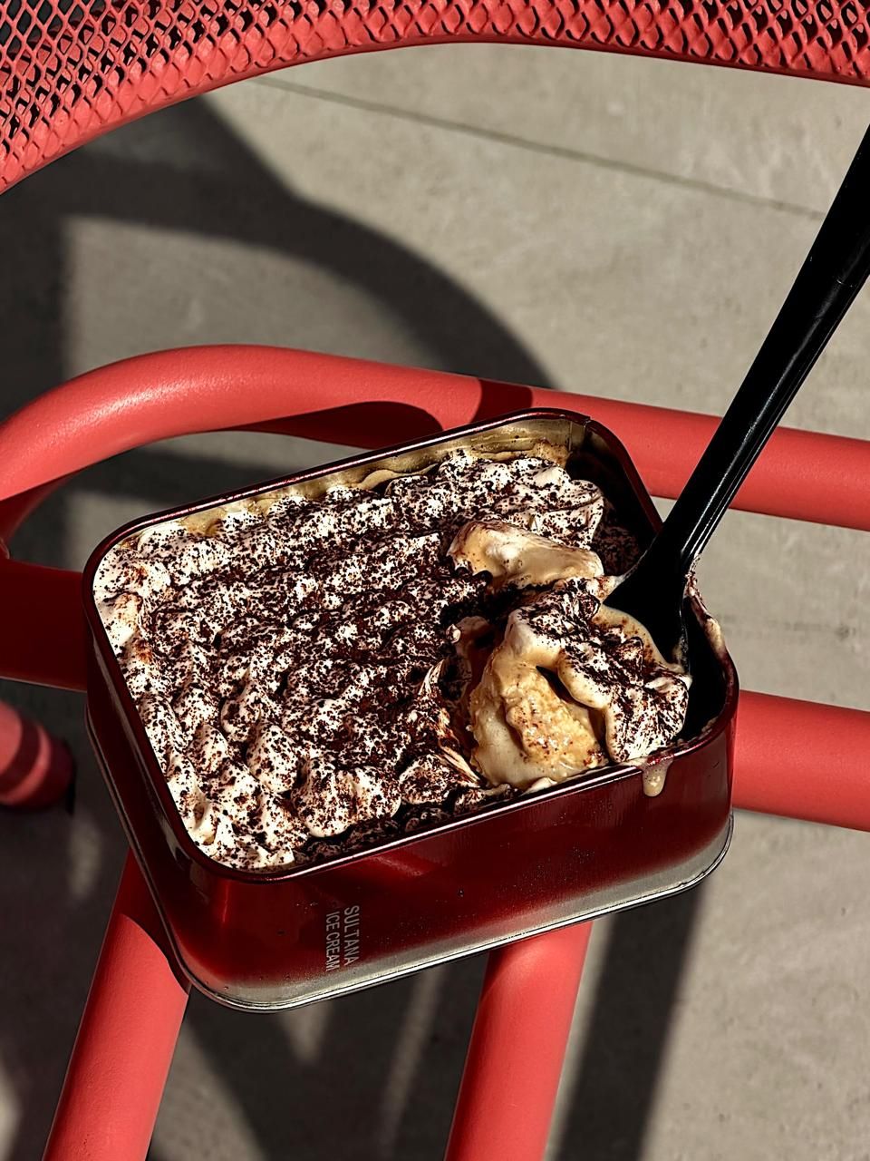 Tin’d Midnight tiramisu (banana) Talabat (N.03)
