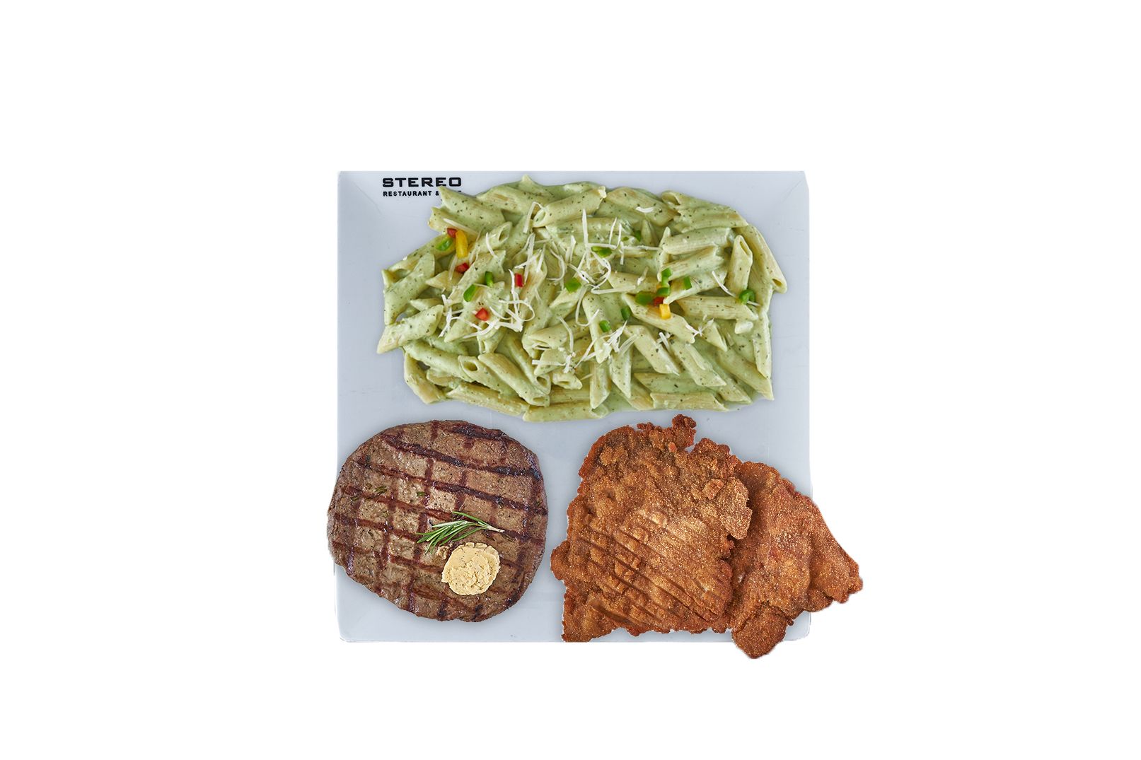 Grilled Fillet & Country Veal