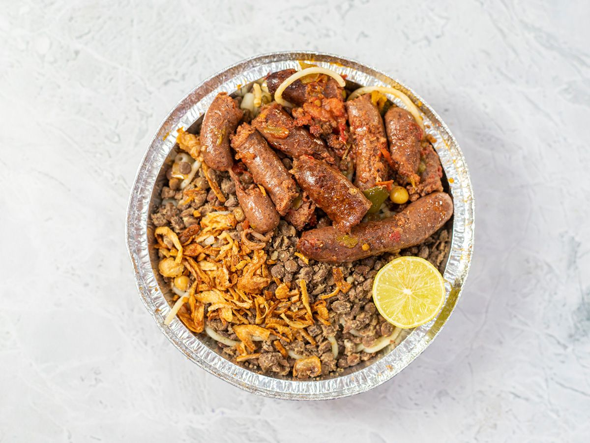 Koshary With Sausage - Regular