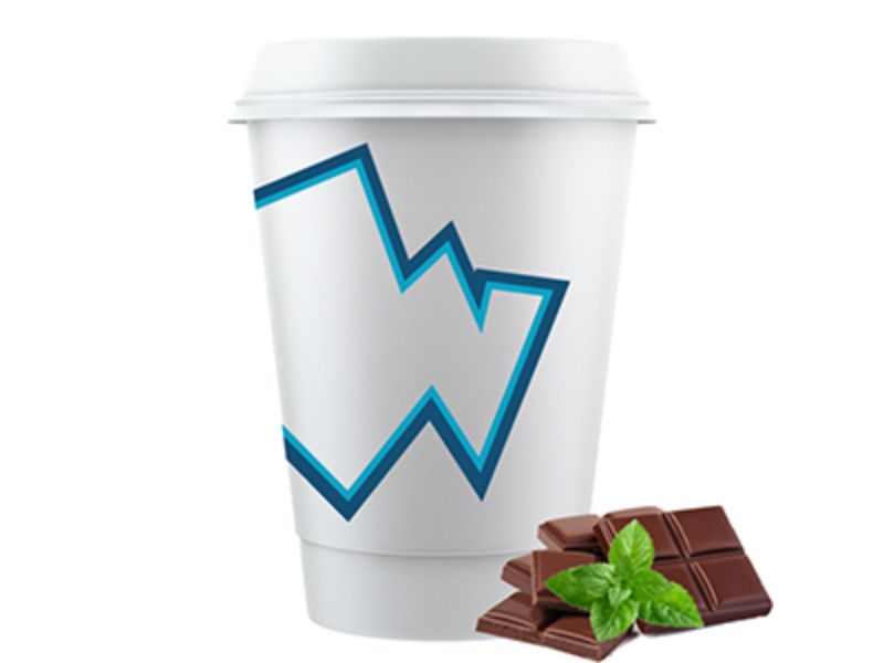 Mint hot chocolate