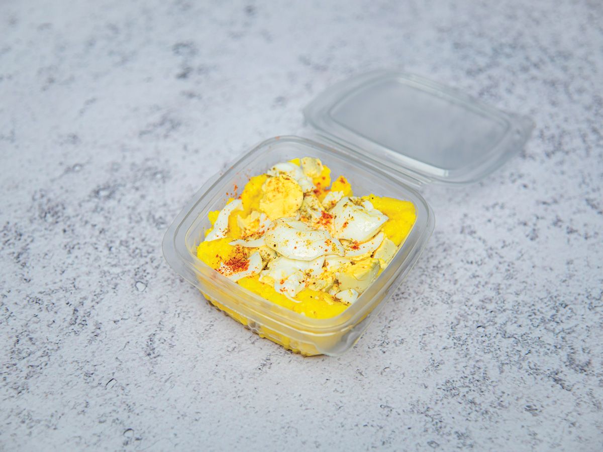 Mashed Potatoes with Eggs