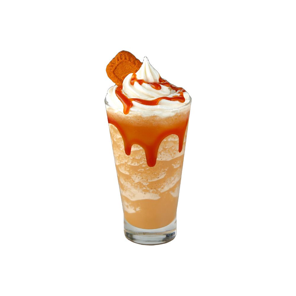 Lotus Caramel Latte Frappe