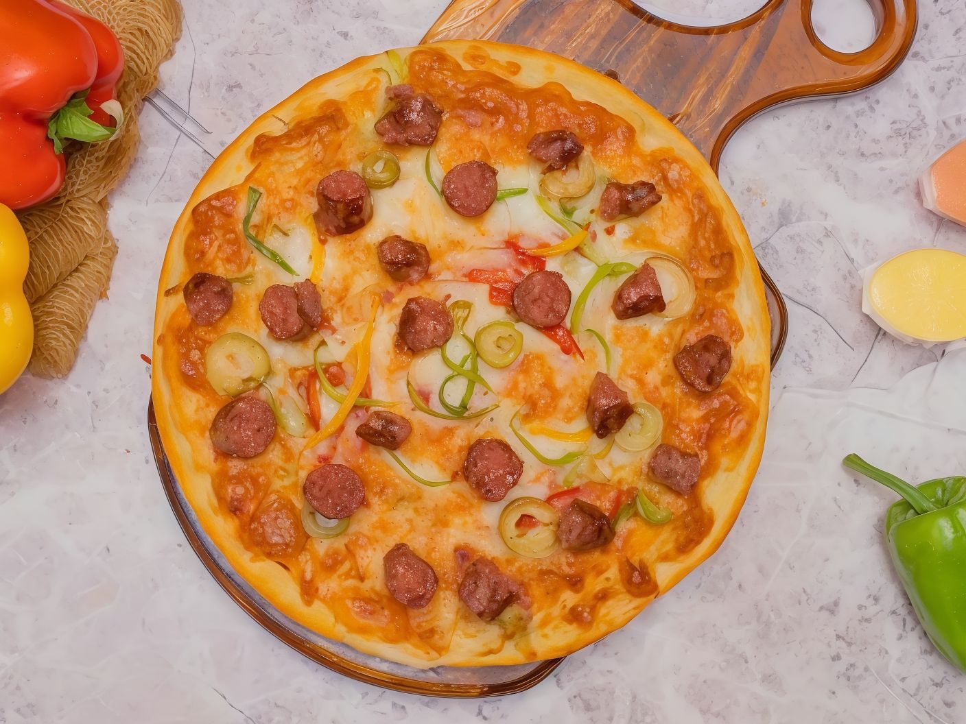 Sausage Pizza