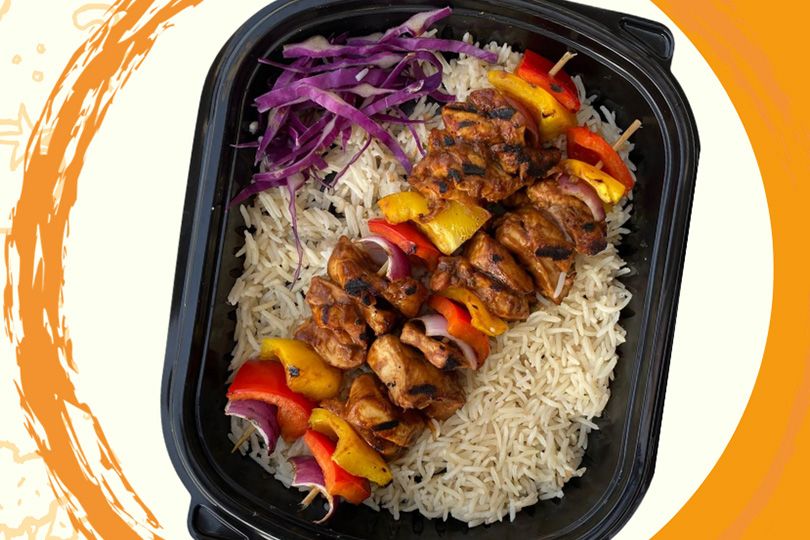Chicken Shish Kebab Meal