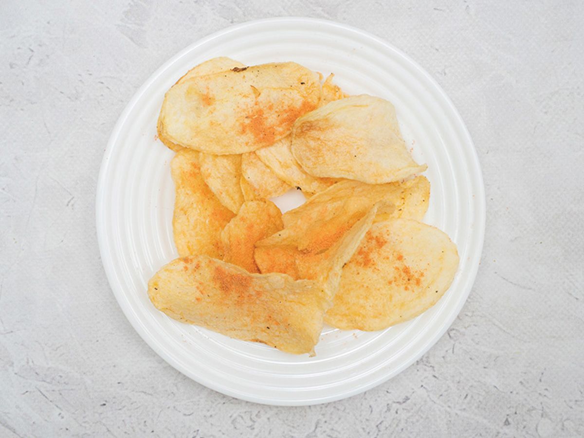Potato chips Plate