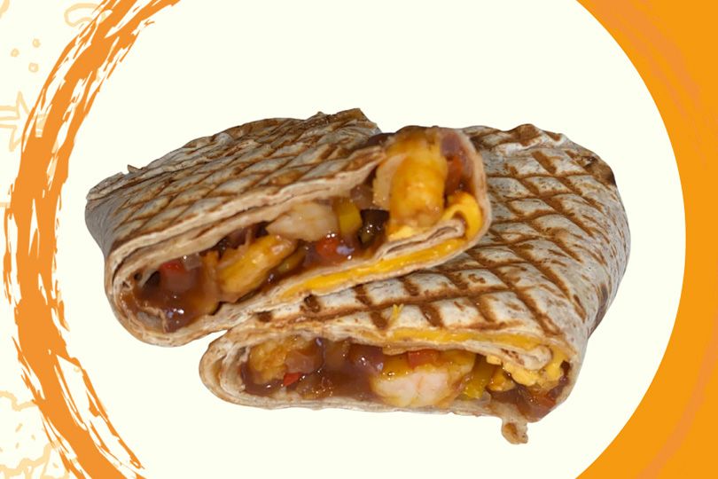 BBQ Shrimp Wrap