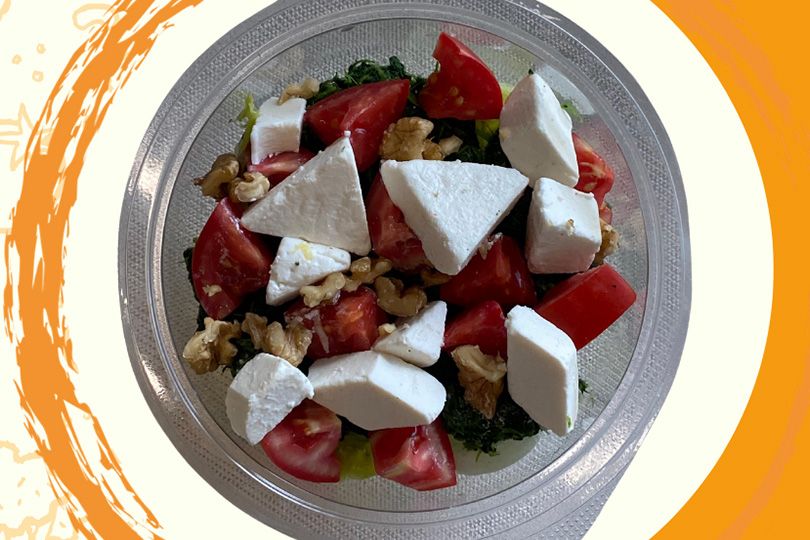 Spinach Salad With Light Feta