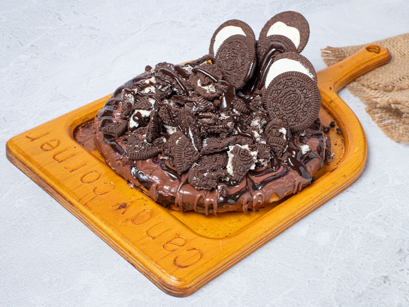 Waffle Nutella With Oreo