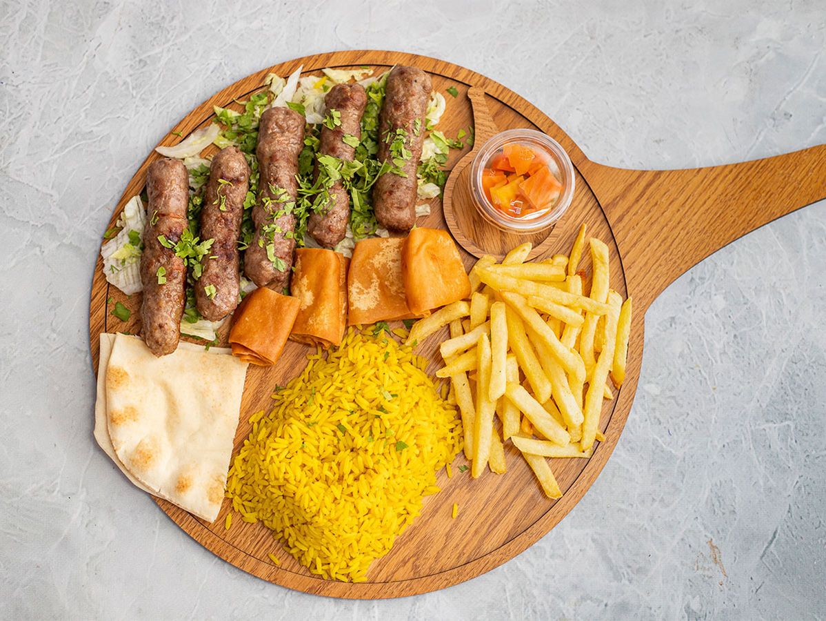 Grilled Kofta Meal