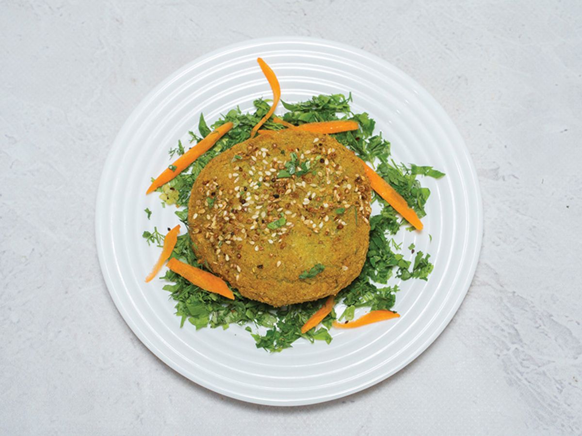 Small falafel patty