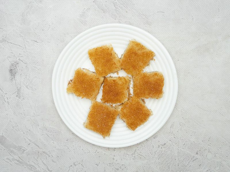 Kunafa with Cream