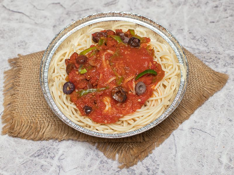 Sausage And Vegetables Spaghetti