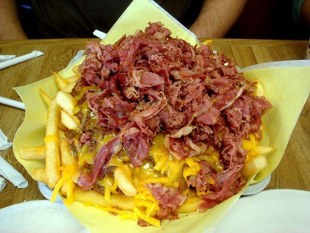French Fries With Pastrami
