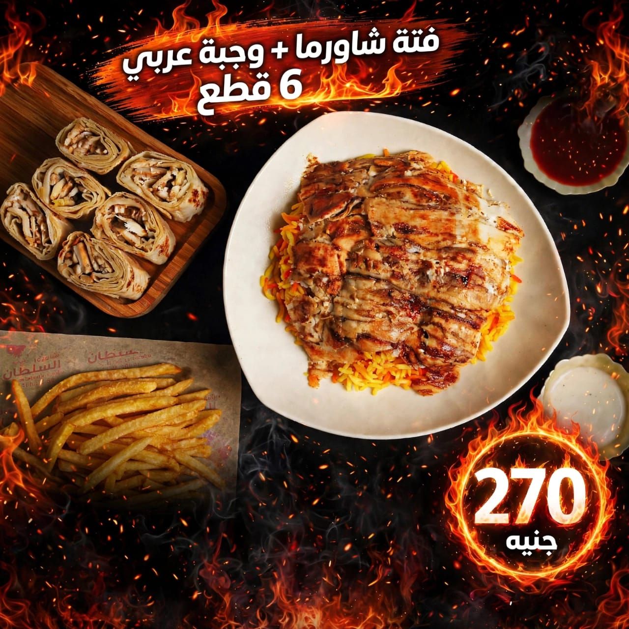 Fatteh + Arabic Platter