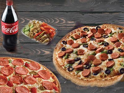 2 Medium Pizza Offer