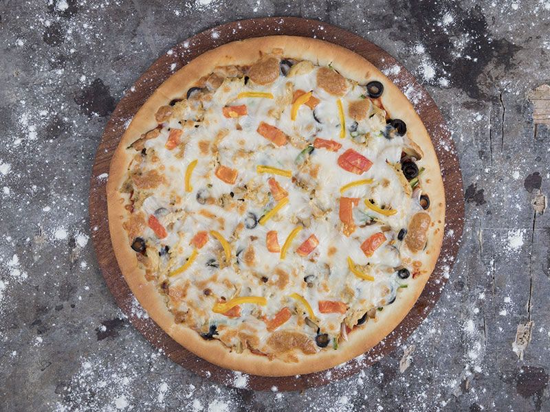 Chicken Shawerma Pizza