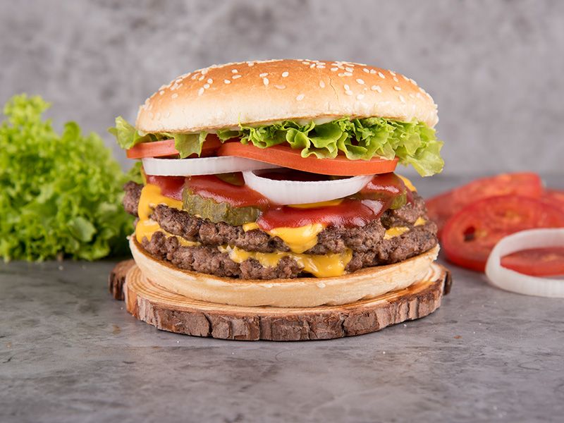 Classic Beef Burger Sandwich