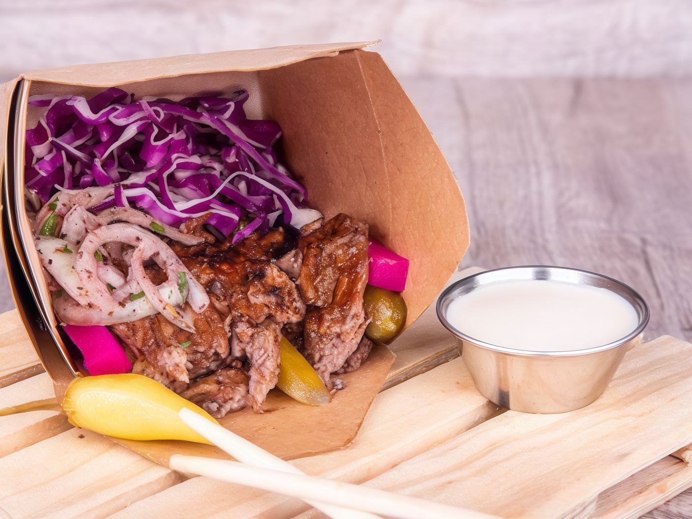 Mixed Shawarma Fatteh