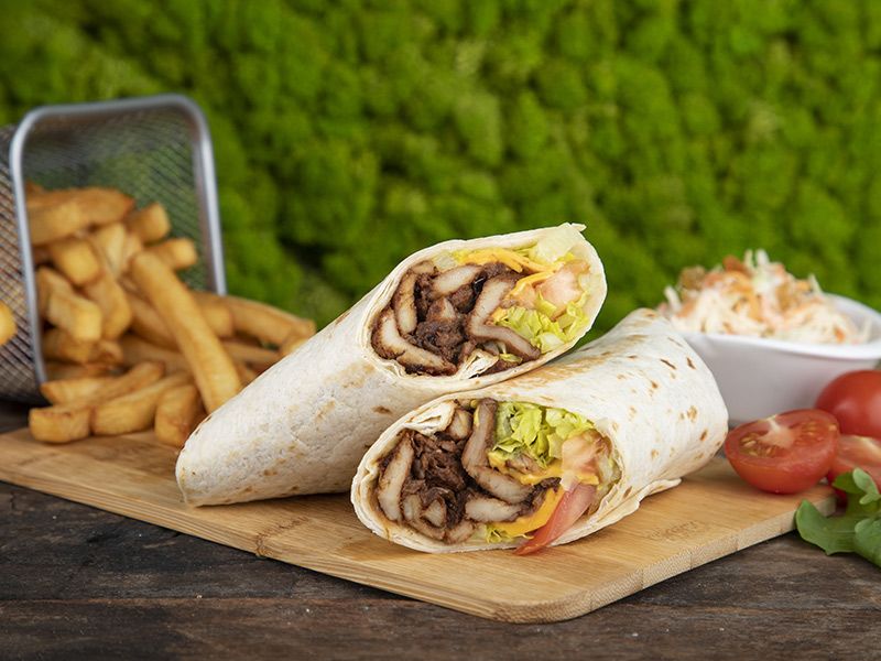 Syrian Chicken Fajita Sandwich