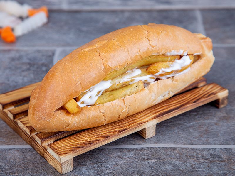 French Fries Sandwich