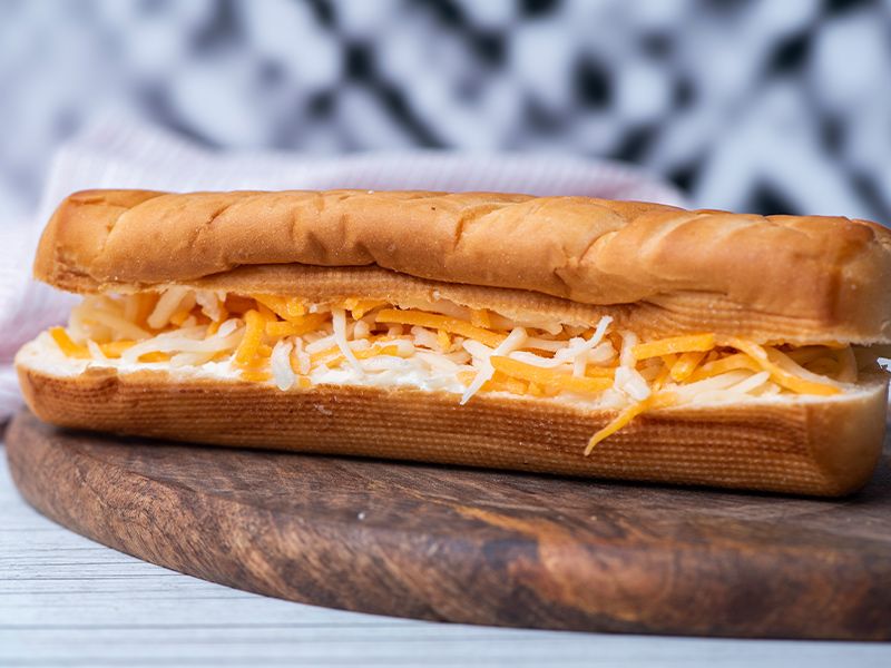 Fried Mixed Cheese Sandwich