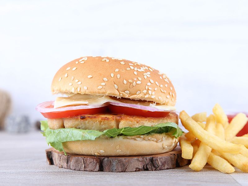 BBQ Burger Sandwich