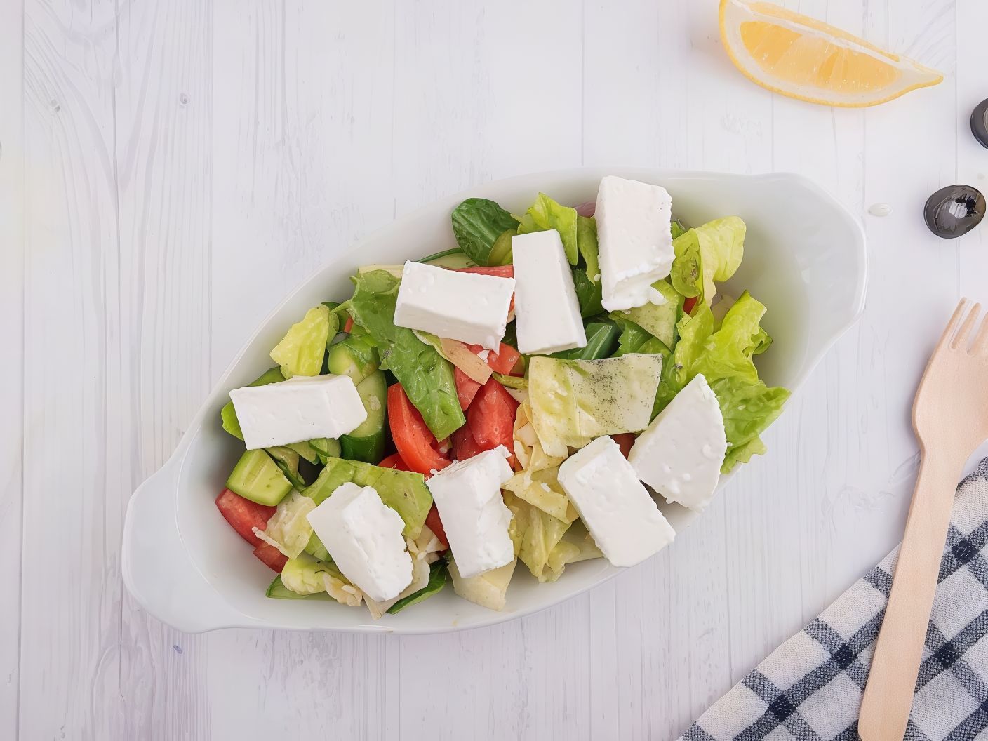 Halloumi Cheese Salad