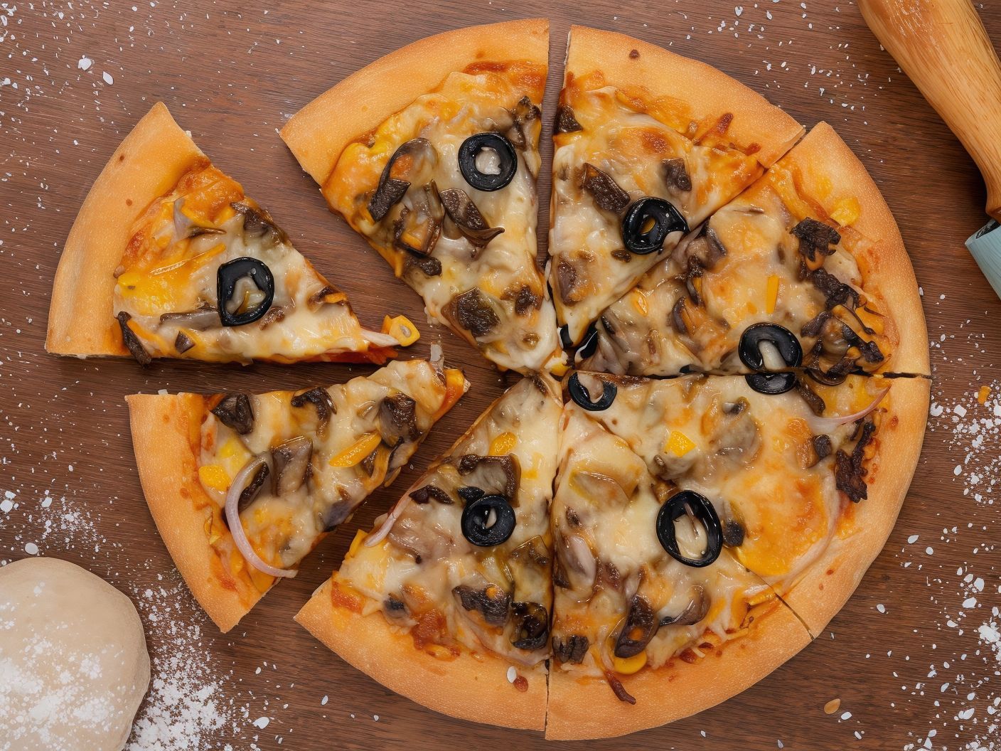 Meat Oriental Pizza