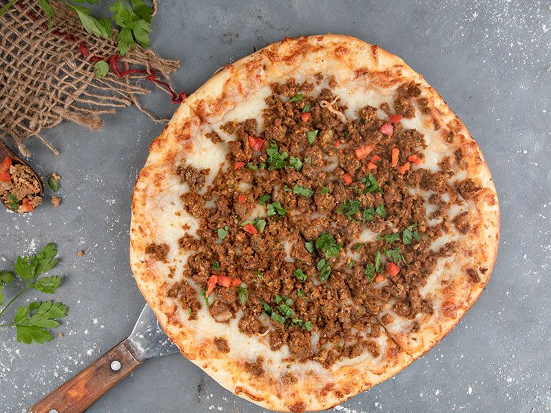 Minced Meat Pizza