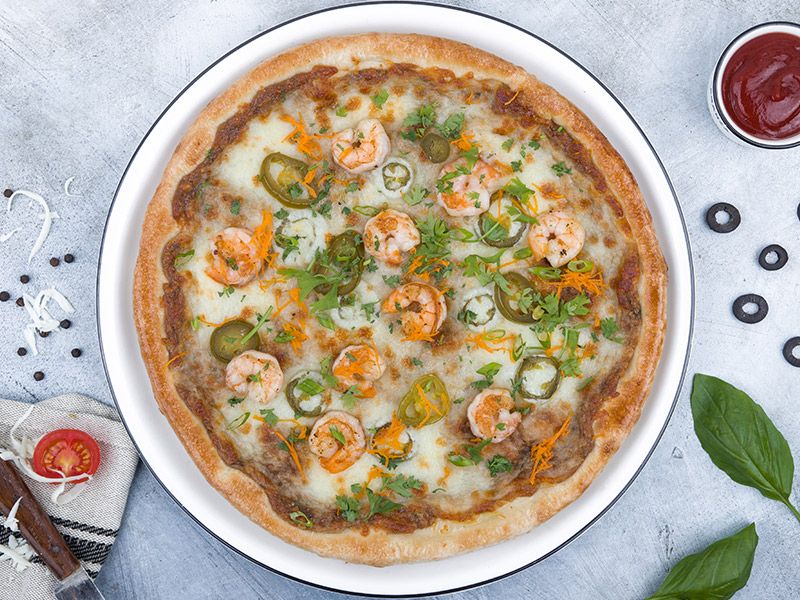 Sea Ranch Stuffed Crust Pizza