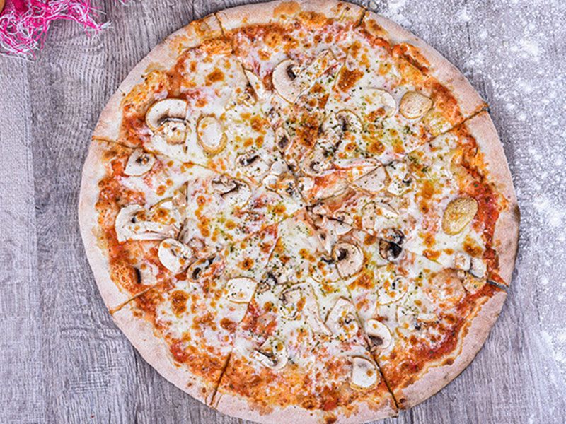 Mushroom Pizza